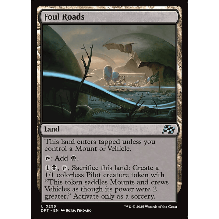 Foul Roads | Español | NM | DFT 1