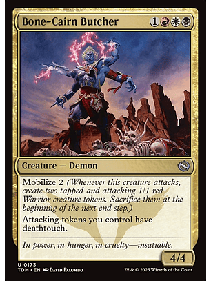 Bone-Cairn Butcher | Inglés | NM | TDM