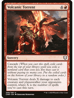 Volcanic Torrent (foil) | Inglés | NM | CMR