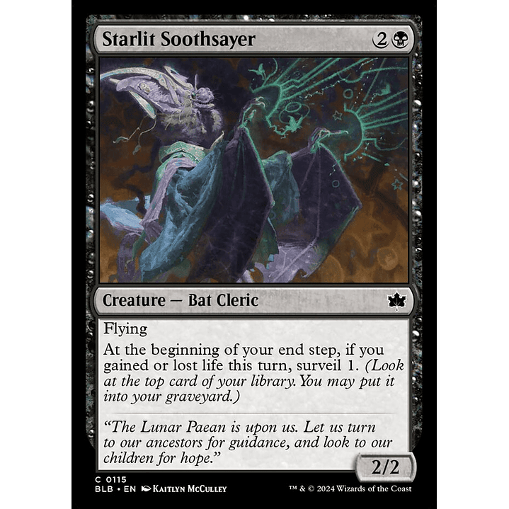 Starlit Soothsayer | Inglés | NM | BLB 1