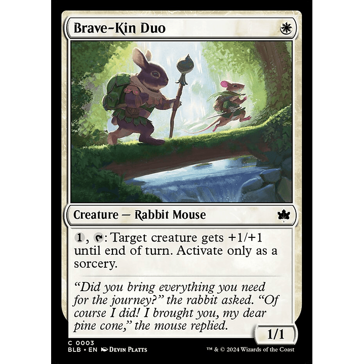 Brave-Kin Duo | Inglés | NM | BLB 1