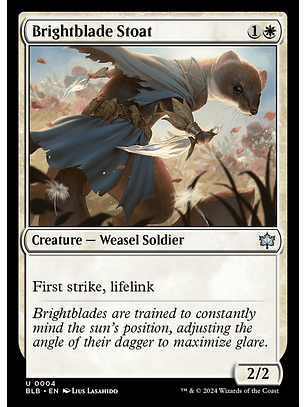 Brightblade Stoat | Inglés | NM | BLB