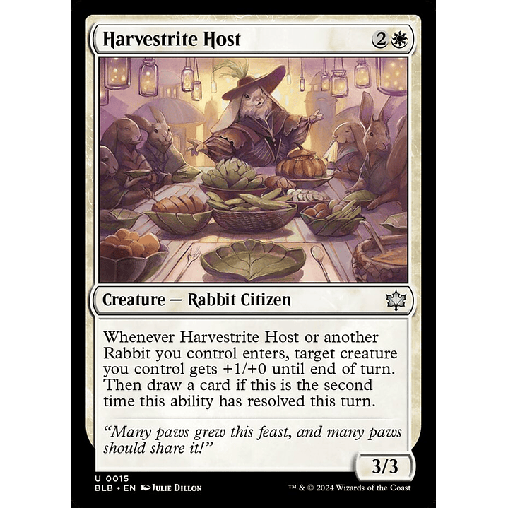 Harvestrite Host | Inglés | NM | BLB 1
