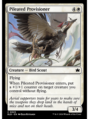 Pileated Provisioner | Español | NM | BLB