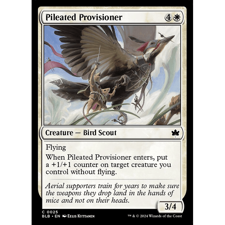 Pileated Provisioner | Español | NM | BLB 1