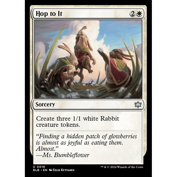 Hop to It | Español | NM | BLB 1