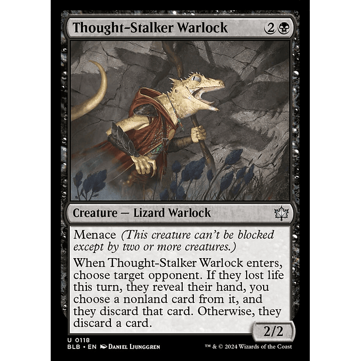 Thought-Stalker Warlock | Español | NM | BLB 1
