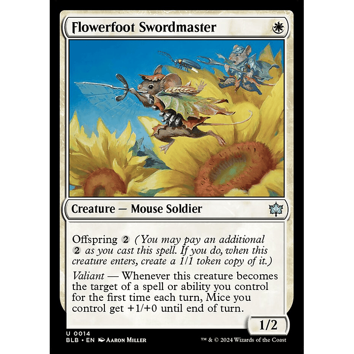 Flowerfoot Swordmaster | Inglés | NM | BLB 1