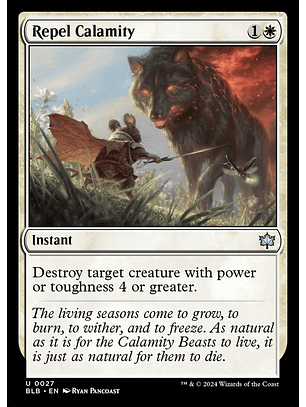 Repel Calamity | Inglés | NM | BLB