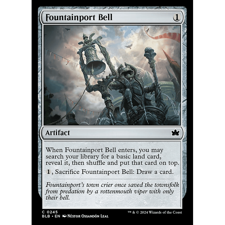 Fountainport Bell | Inglés | NM | BLB 1