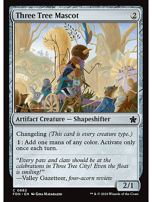 Three Tree Mascot | Inglés | NM | FDN