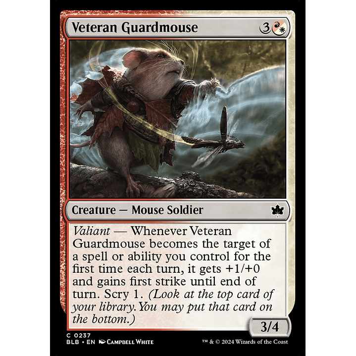 Veteran Guardmouse | Inglés | NM | BLB 1