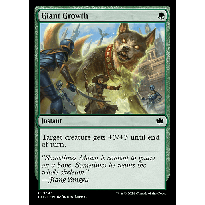 Giant Growth | Español | NM | BLB 1