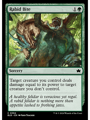 Rabid Bite | Español | NM | BLB