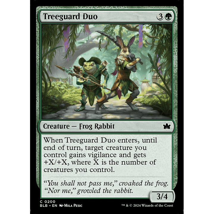 Treeguard Duo | Español | NM | BLB 1