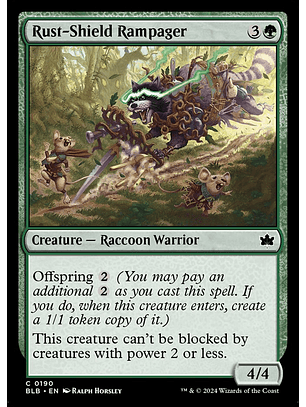 Rust-Shield Rampager | Español | NM | BLB