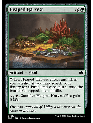 Heaped Harvest | Español | NM | BLB