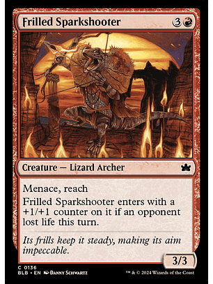 Frilled Sparkshooter | Inglés | NM | BLB