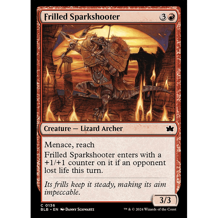 Frilled Sparkshooter | Inglés | NM | BLB 1