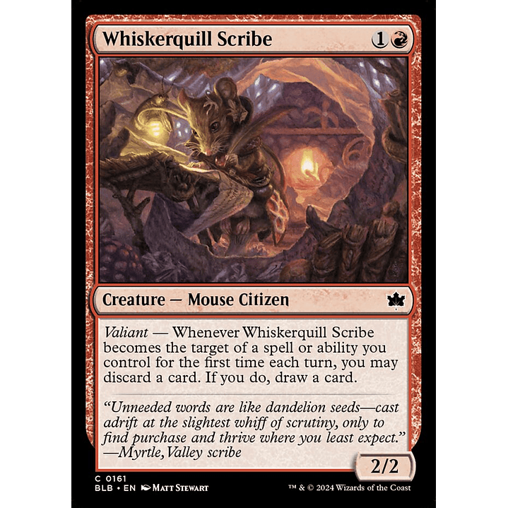 Whiskerquill Scribe | Español | NM | BLB 1