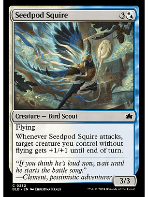 Seedpod Squire (foil) | Inglés | NM | BLB