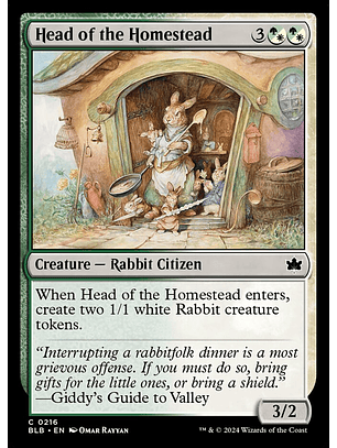 Head of the Homestead | Inglés | NM | BLB