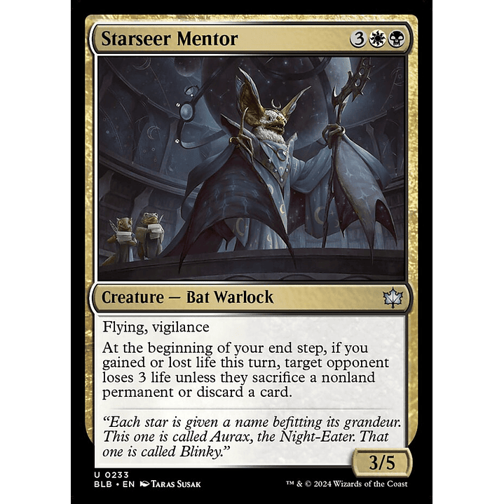 Starseer Mentor | Inglés | NM | BLB 1