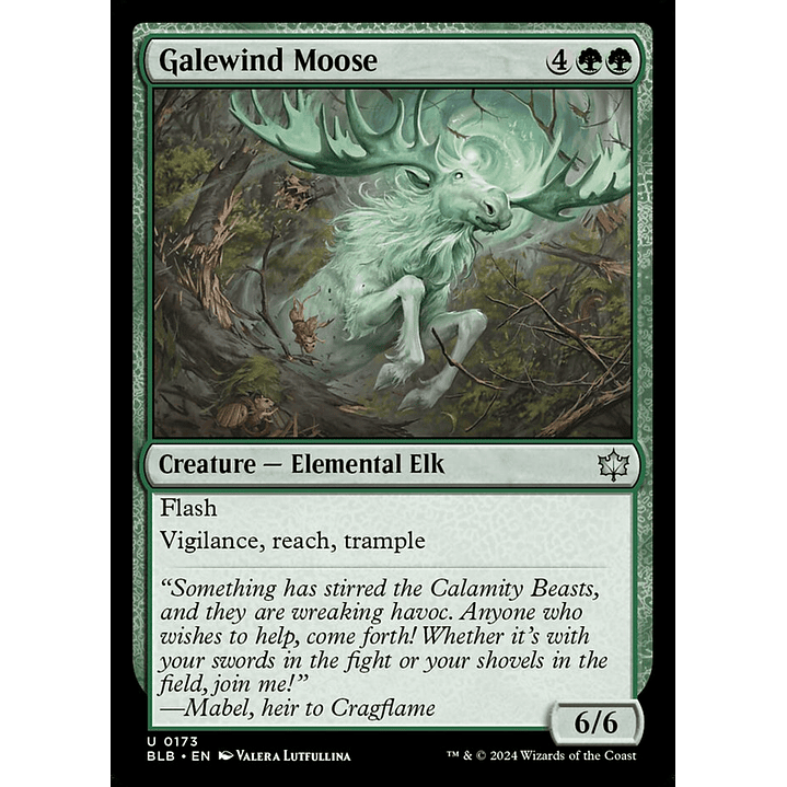 Galewind Moose (foil) | Inglés | NM | BLB 1