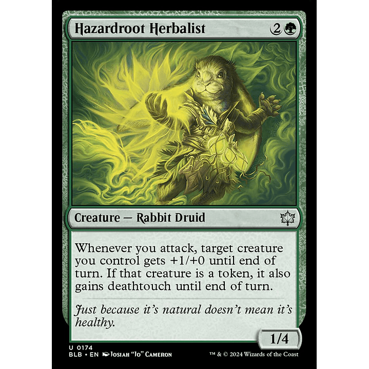 Hazardroot Herbalist | Inglés | NM | BLB 1