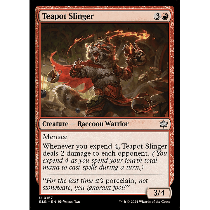 Teapot Slinger | Inglés | NM | BLB 1