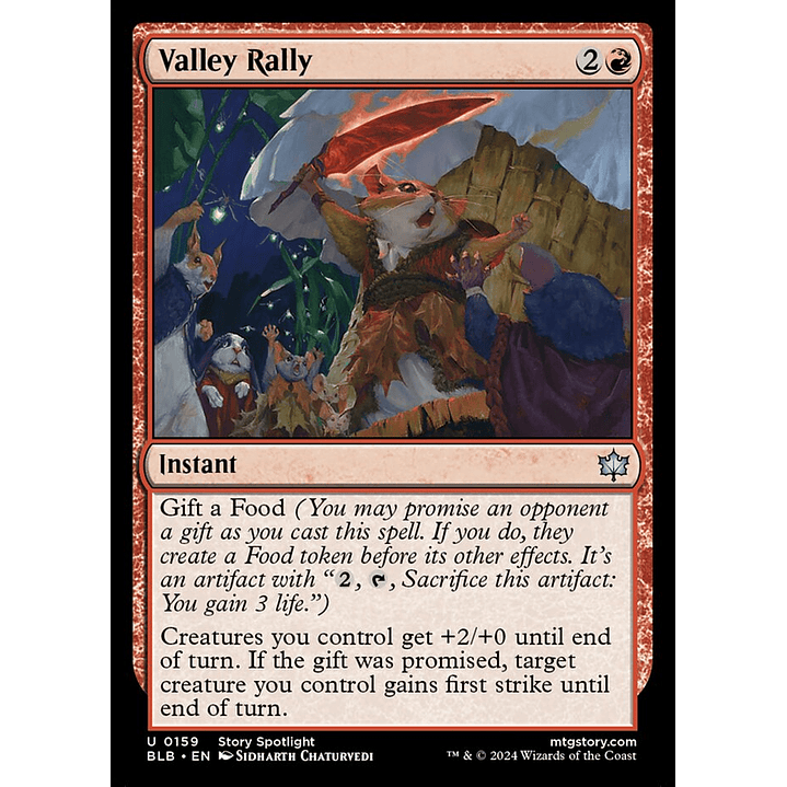 Valley Rally | Inglés | NM | BLB 1