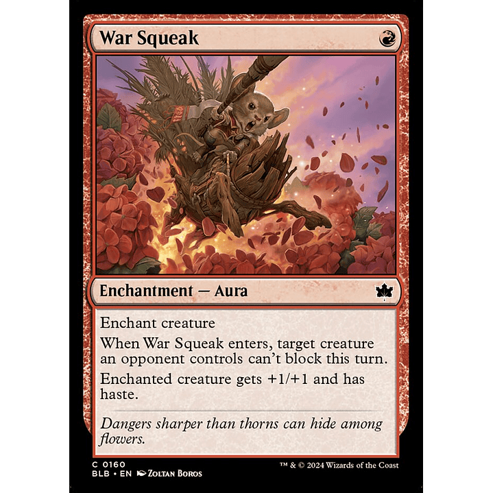 War Squeak | Inglés | NM | BLB 1