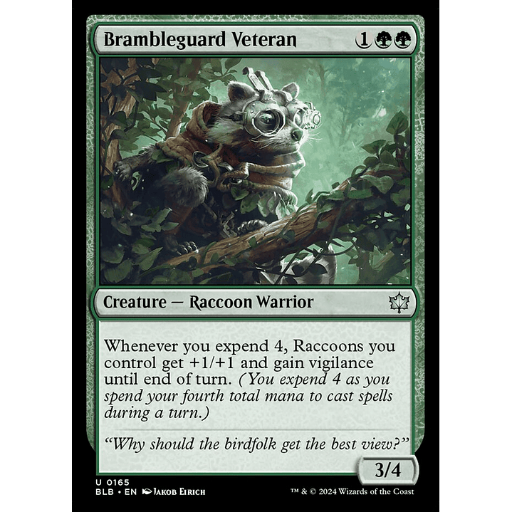 Brambleguard Veteran | Inglés | NM | BLB 1