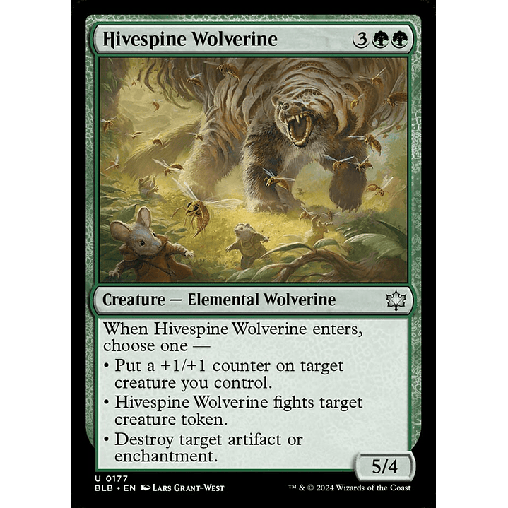 Hivespine Wolverine | Inglés | NM | BLB 1