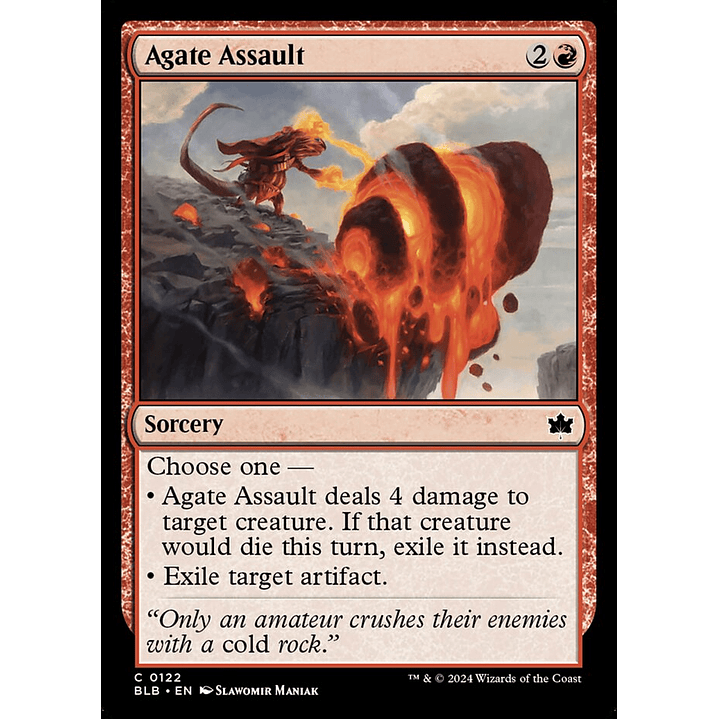 Agate Assault (foil) | Inglés | NM | BLB 1