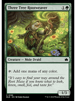 Three Tree Rootweaver (foil) | Inglés | NM | BLB
