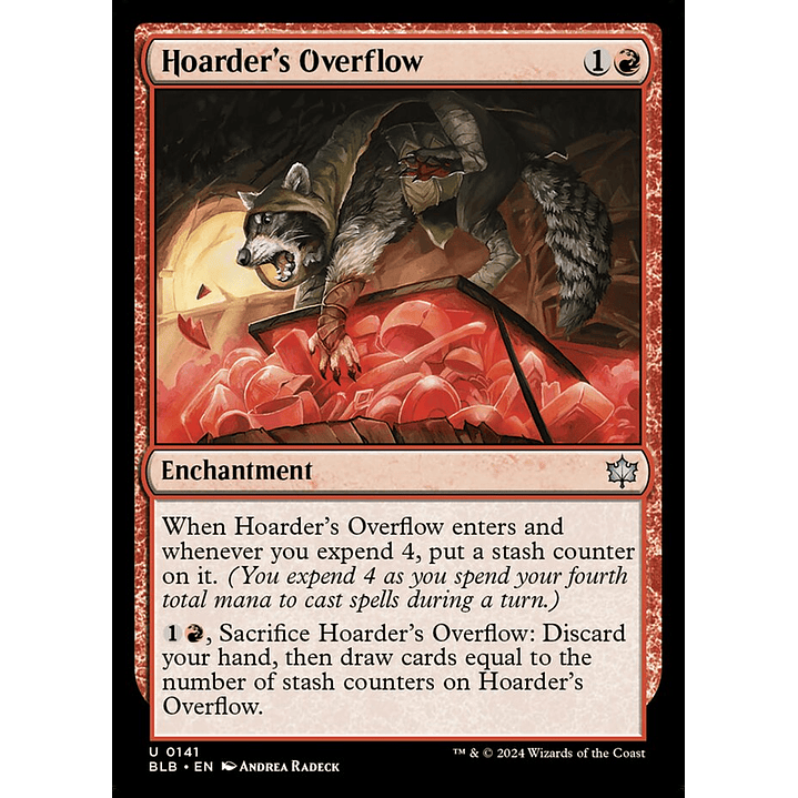 Hoarder's Overflow | Español | NM | BLB 1