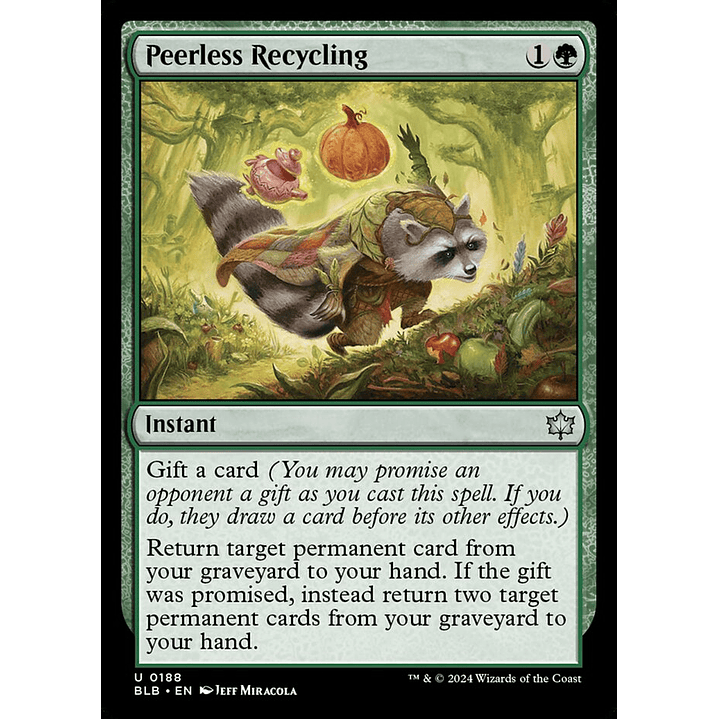 Peerless Recycling (foil) | Español | NM | BLB 1