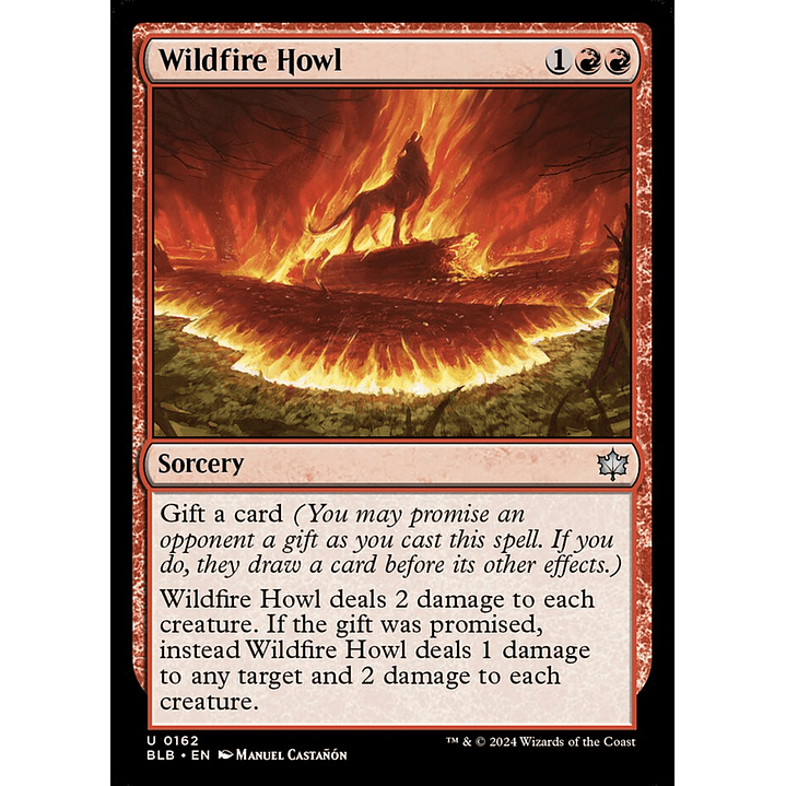 Wildfire Howl | Español | NM | BLB 1