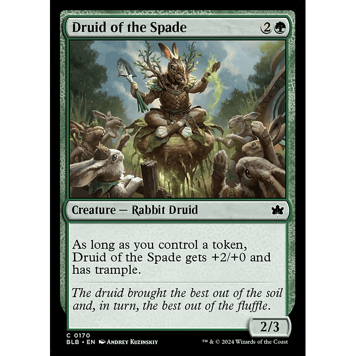 Druid of the Spade | Español | NM | BLB 1