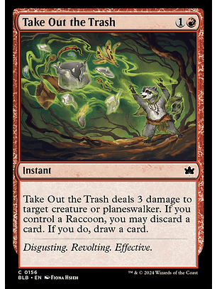 Take Out the Trash (foil) | Inglés | NM | BLB