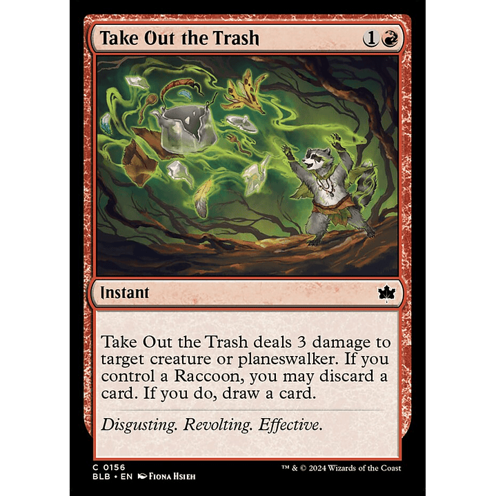Take Out the Trash (foil) | Inglés | NM | BLB 1
