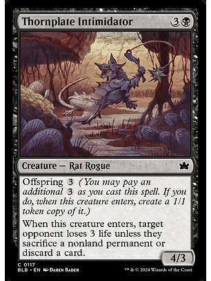 Thornplate Intimidator (foil) | Inglés | NM | BLB