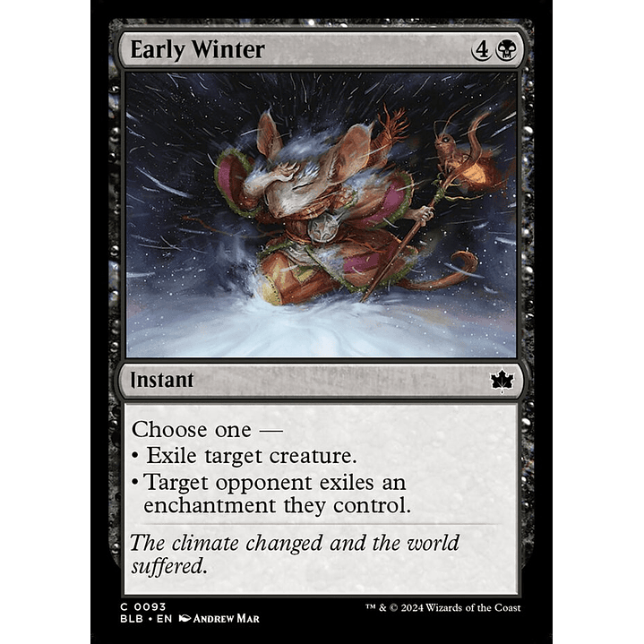 Early Winter | Inglés | NM | BLB 1