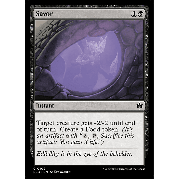 Savor | Inglés | NM | BLB 1