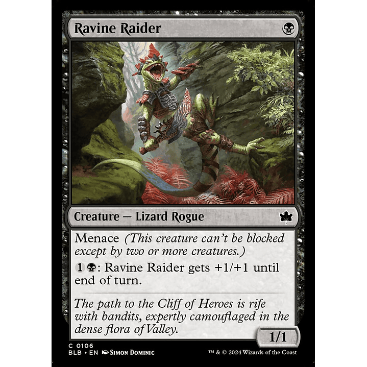 Ravine Raider (foil) | Inglés | NM | BLB 1