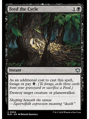 Feed the Cycle (foil) | Inglés | NM | BLB