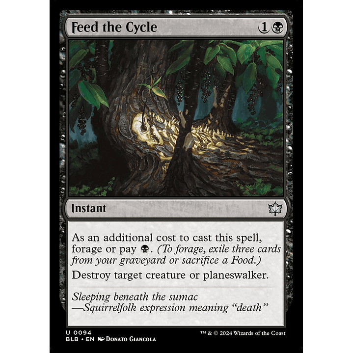 Feed the Cycle (foil) | Inglés | NM | BLB 1