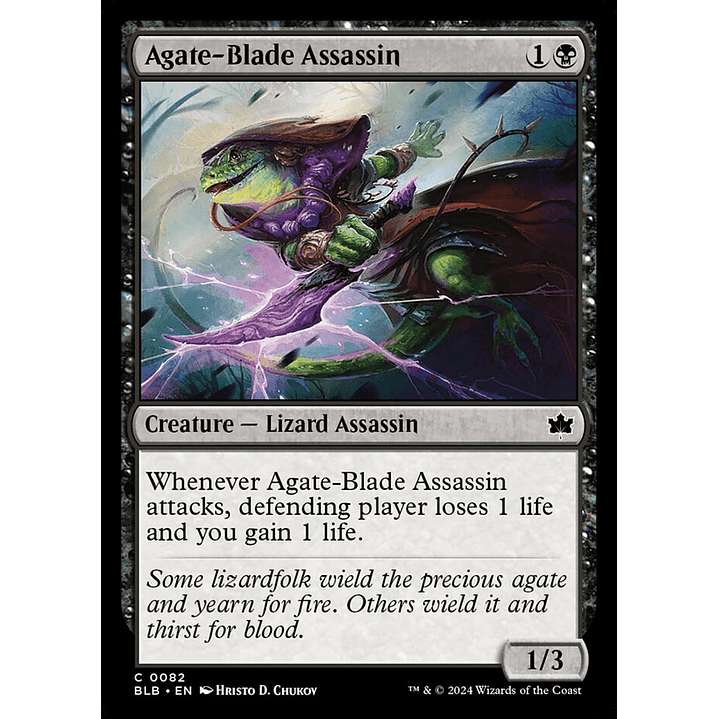 Agate-Blade Assassin | Español | NM | BLB 1