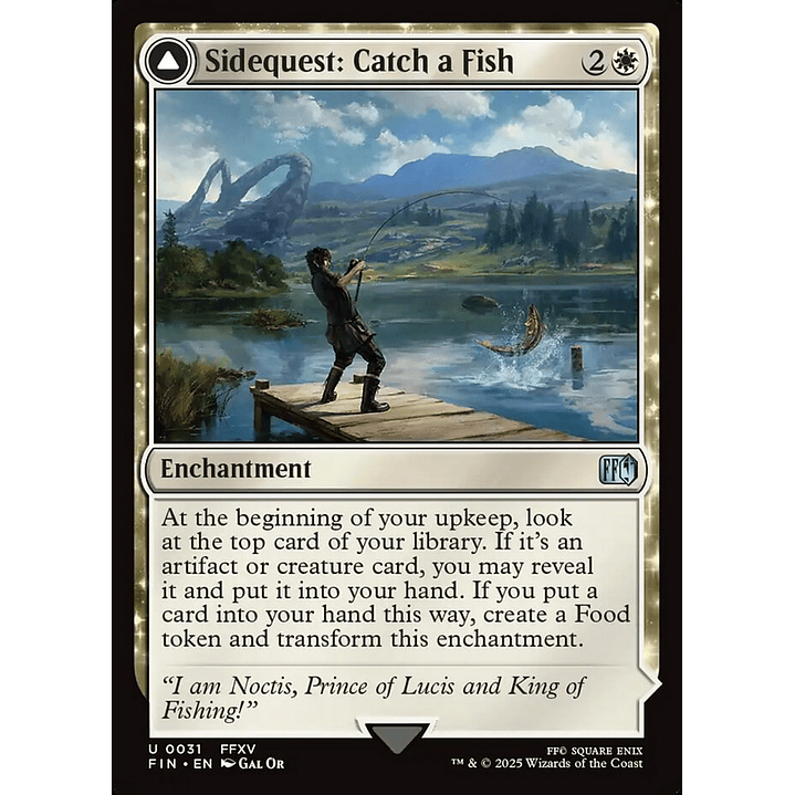 Sidequest: Catch a Fish // Cooking Campsite | Español | NM | FIN 1